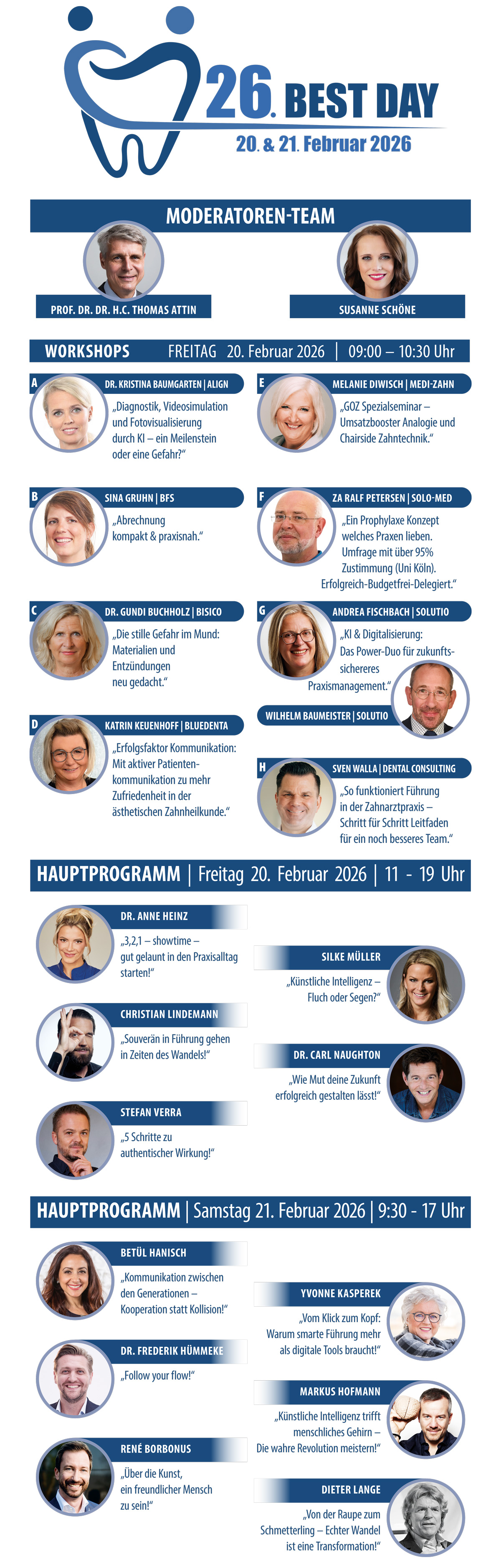 26. Best Day „Flexibel und anpassungsfähig in Zeiten des schnellen Wandels – Digitale Lösungen wie ChatGPT und KI als Helfer und Risiko zugleich?“ - Kurs: 5600